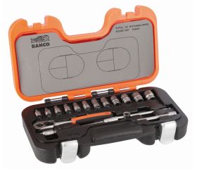 Juego de vasos con cuadrado de 1/4